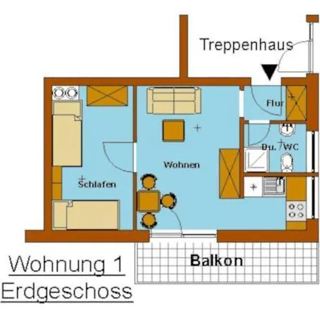 Haus Jasmin Διαμέρισμα