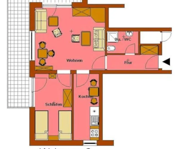 Daire Haus Jasmin Sankt Andreasberg